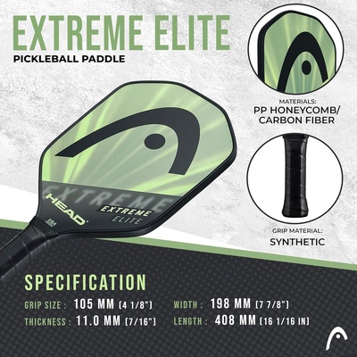 HEAD Extreme Elite 2023 Pickleball Paddle Image 2