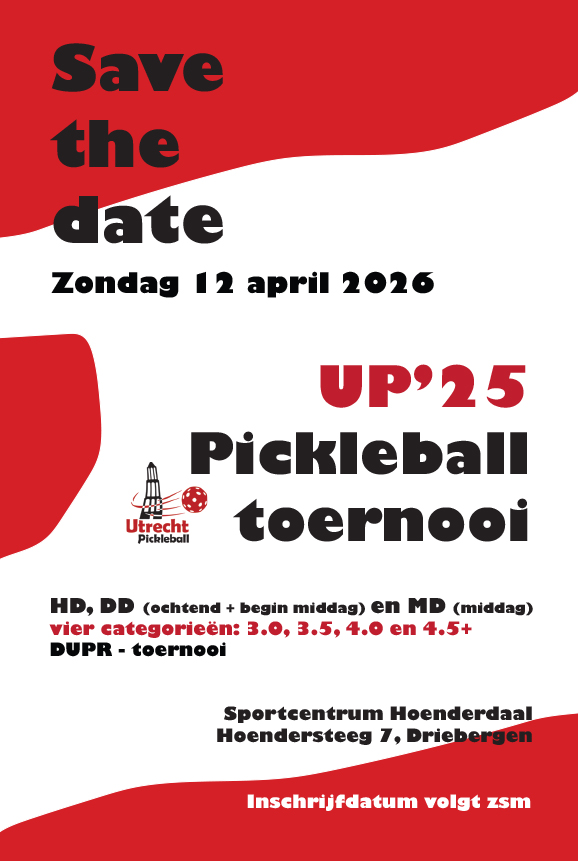 UP'25 PICKLEBALL TOERNOOI