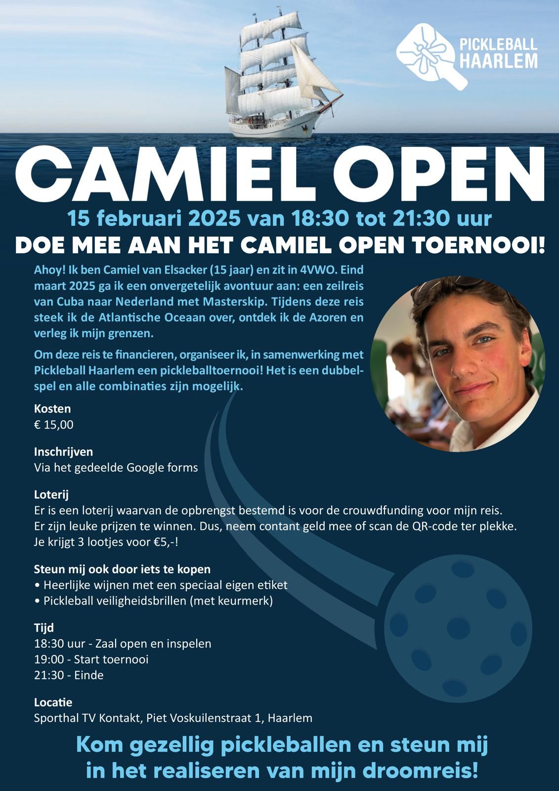 Camiel Open - Pickleballtoernooi