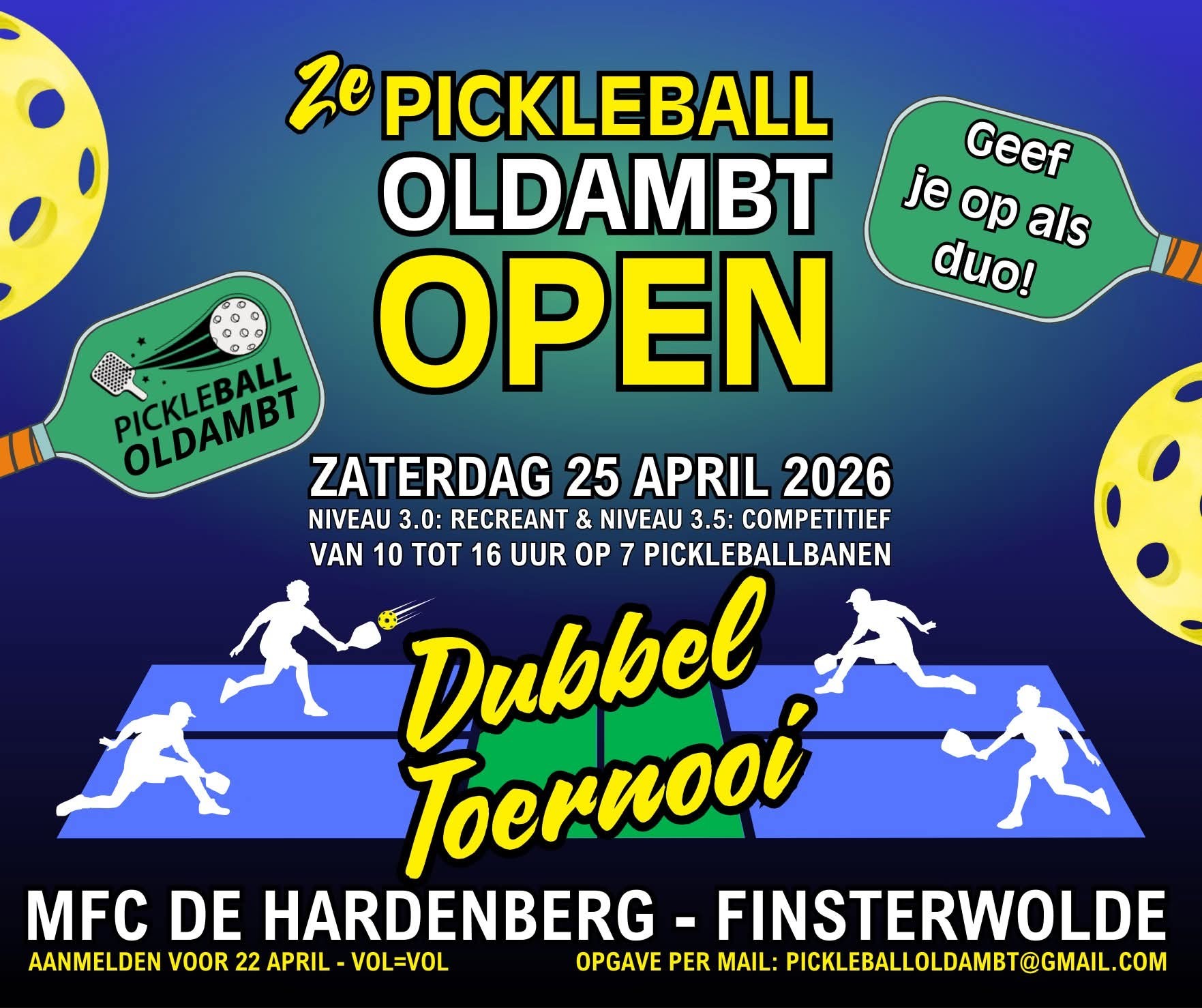 2e Pickleball Oldambt Open
