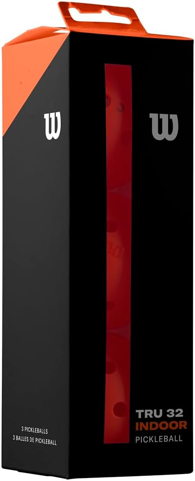WILSON TRU 32 Indoor Pickleballs - Oranje