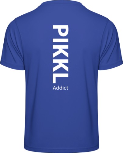 Pickleball tshirt PIKKL Addict Blauw